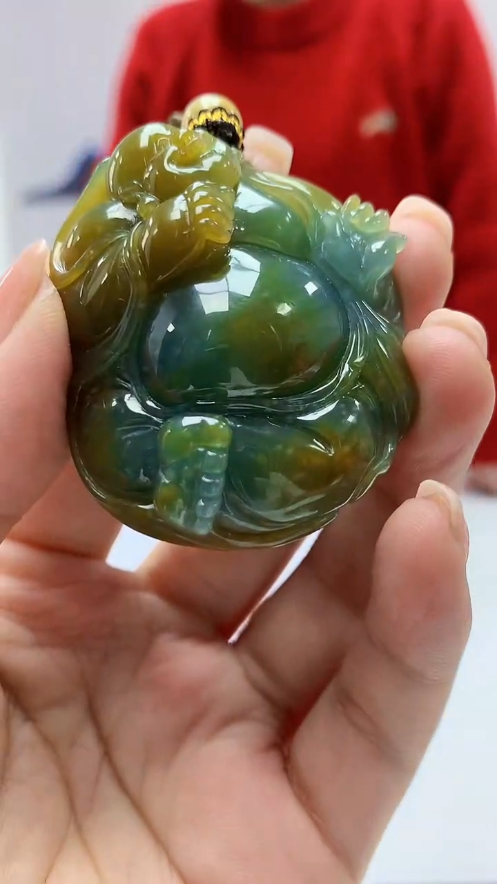 【闪购商品】定制翡翠未镶嵌4902ms-毛货197