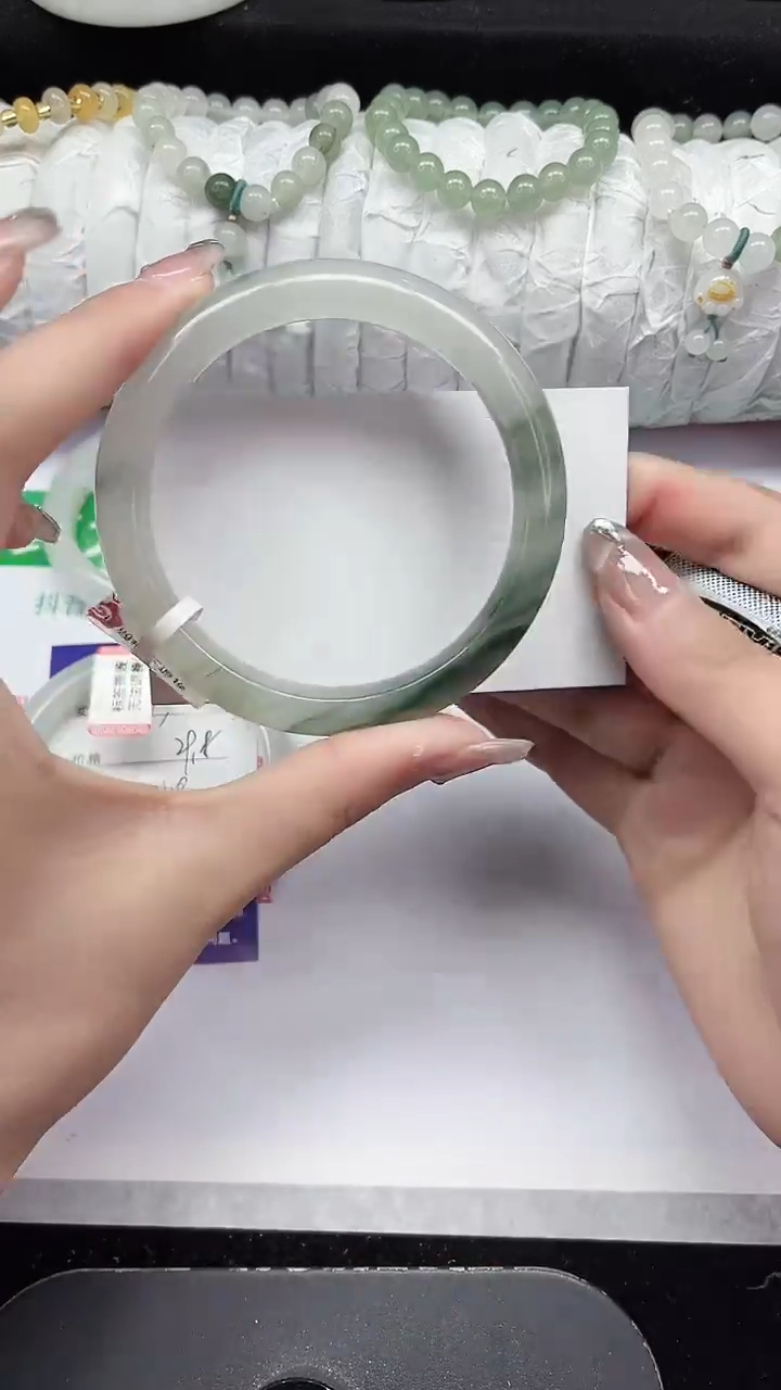 未镶嵌手镯石英质玉374-60/61