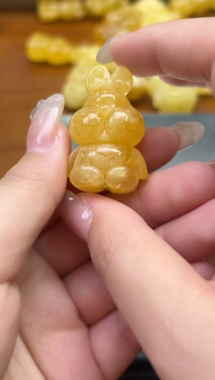 裸石琥珀未镶嵌琥珀蜜蜡吊坠
