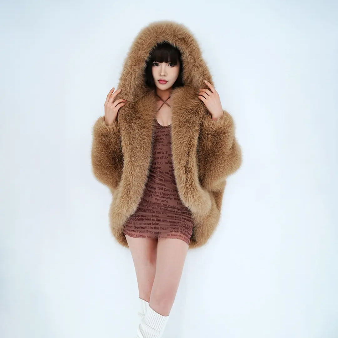 【DGG STUDIO】意大利FI同款 2025大毛毛外套时尚百搭秋冬新款11