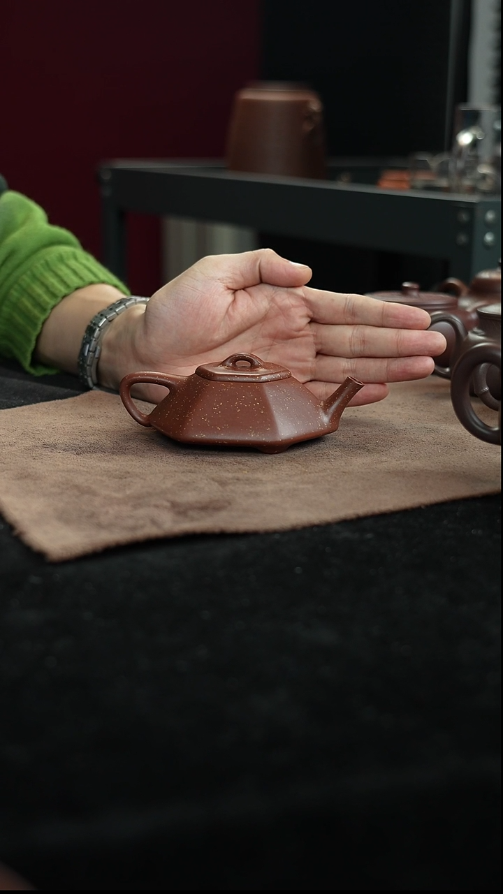 茶壶紫砂实力派王涛六方合瓢