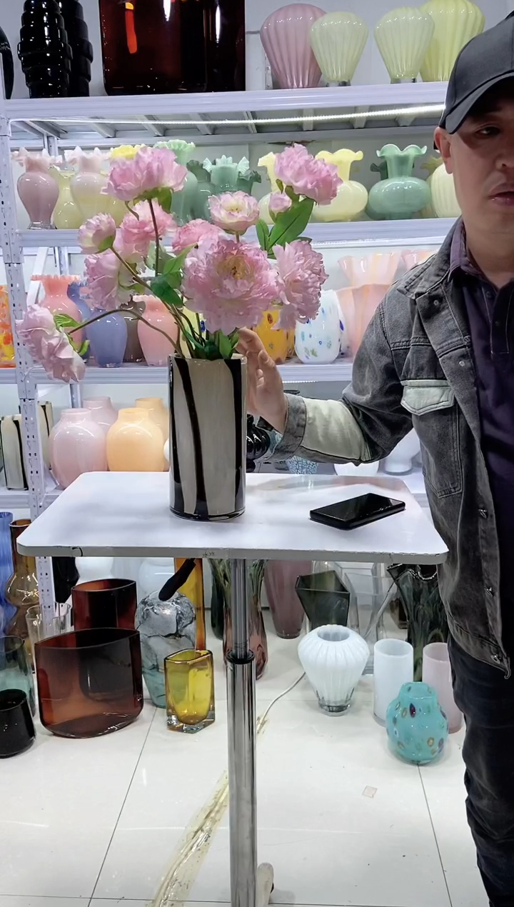 斑马纹花瓶微瑕介意勿拍