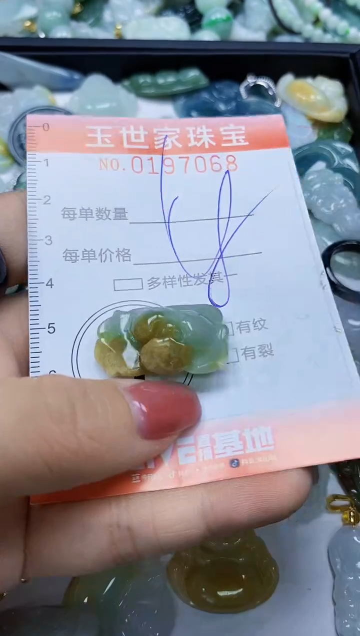 【闪购商品】翡翠颈饰未镶嵌闪购0197068