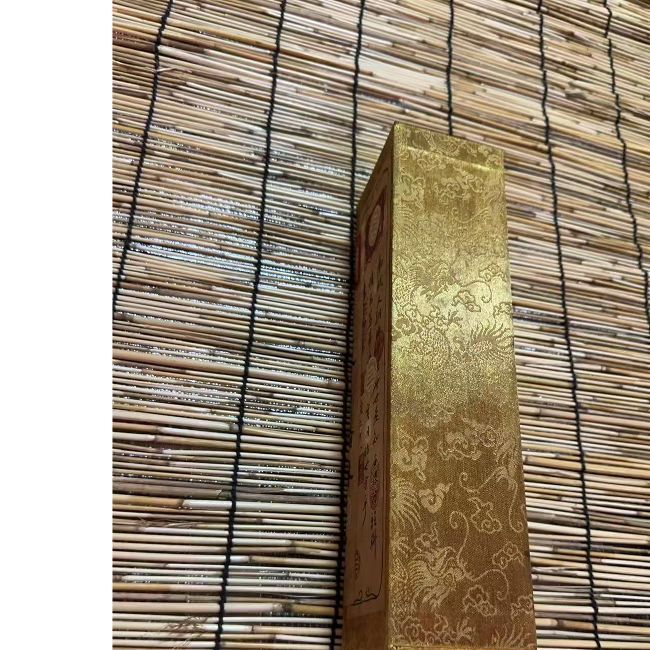  精品摆件红色长木盒07摆件