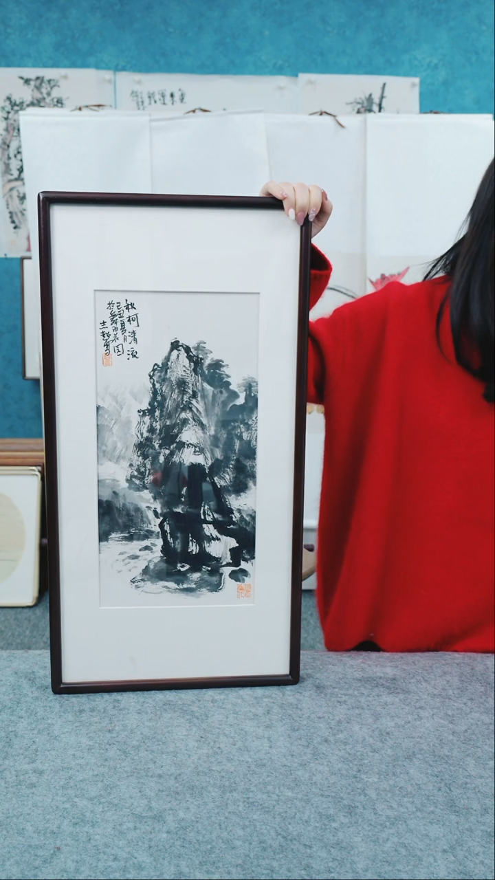 【闪购商品】国画33*66郑志超老师山水