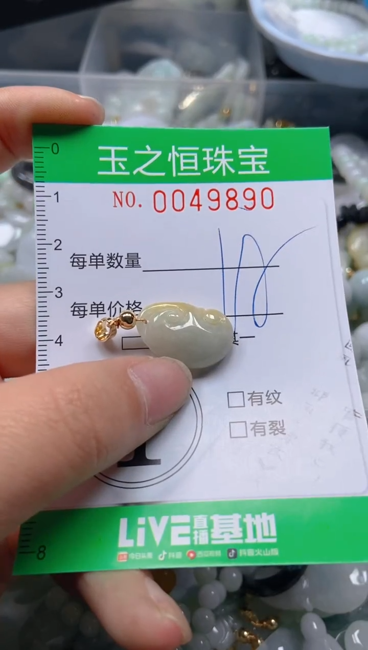 【闪购商品】翡翠颈饰未镶嵌闪购0049890