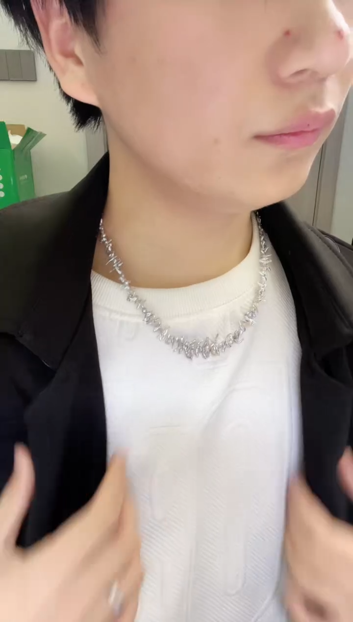 【闪购商品】海水珍珠项链银S925镶嵌7856656