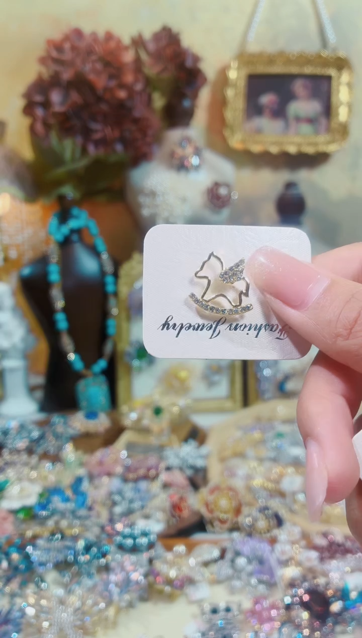 合成立方氧化锆铜合金迷你小马