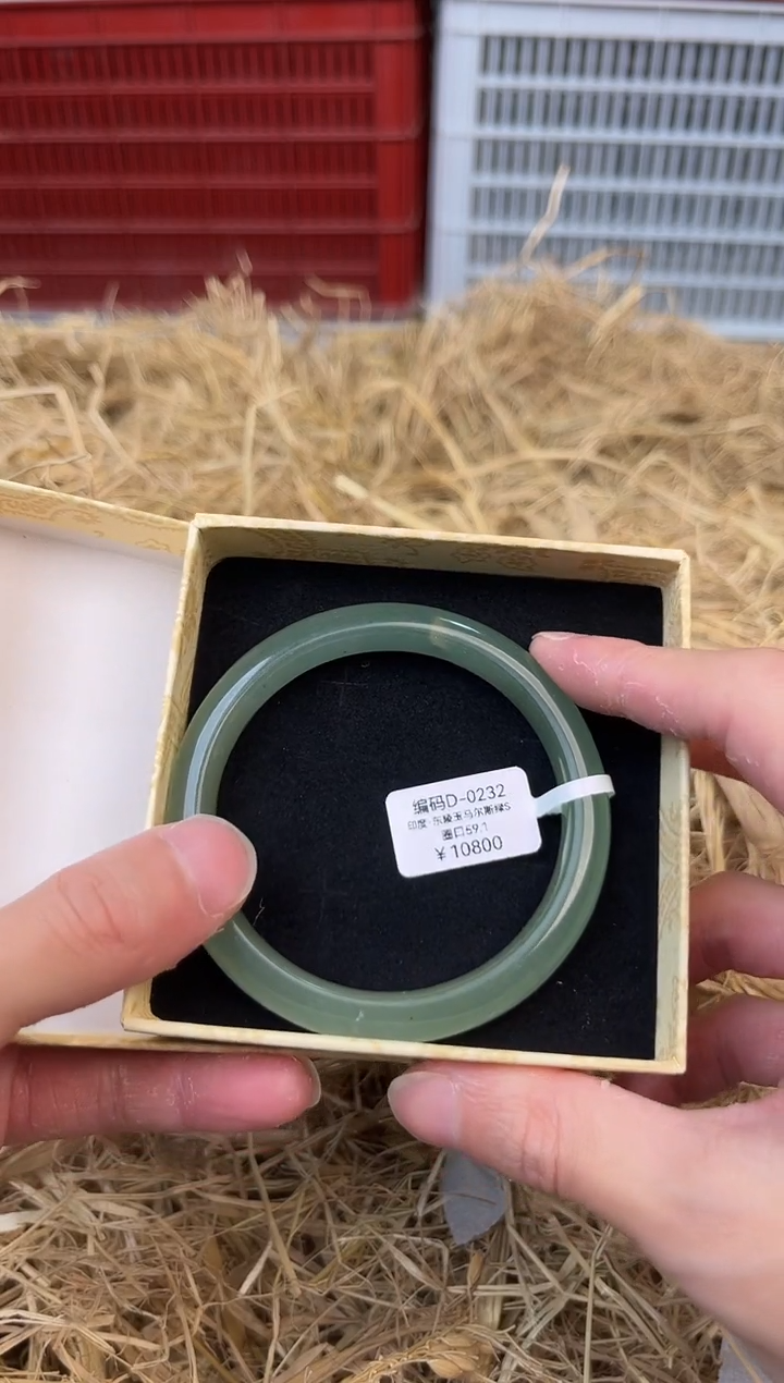 未镶嵌手镯石英质玉编号D-0232