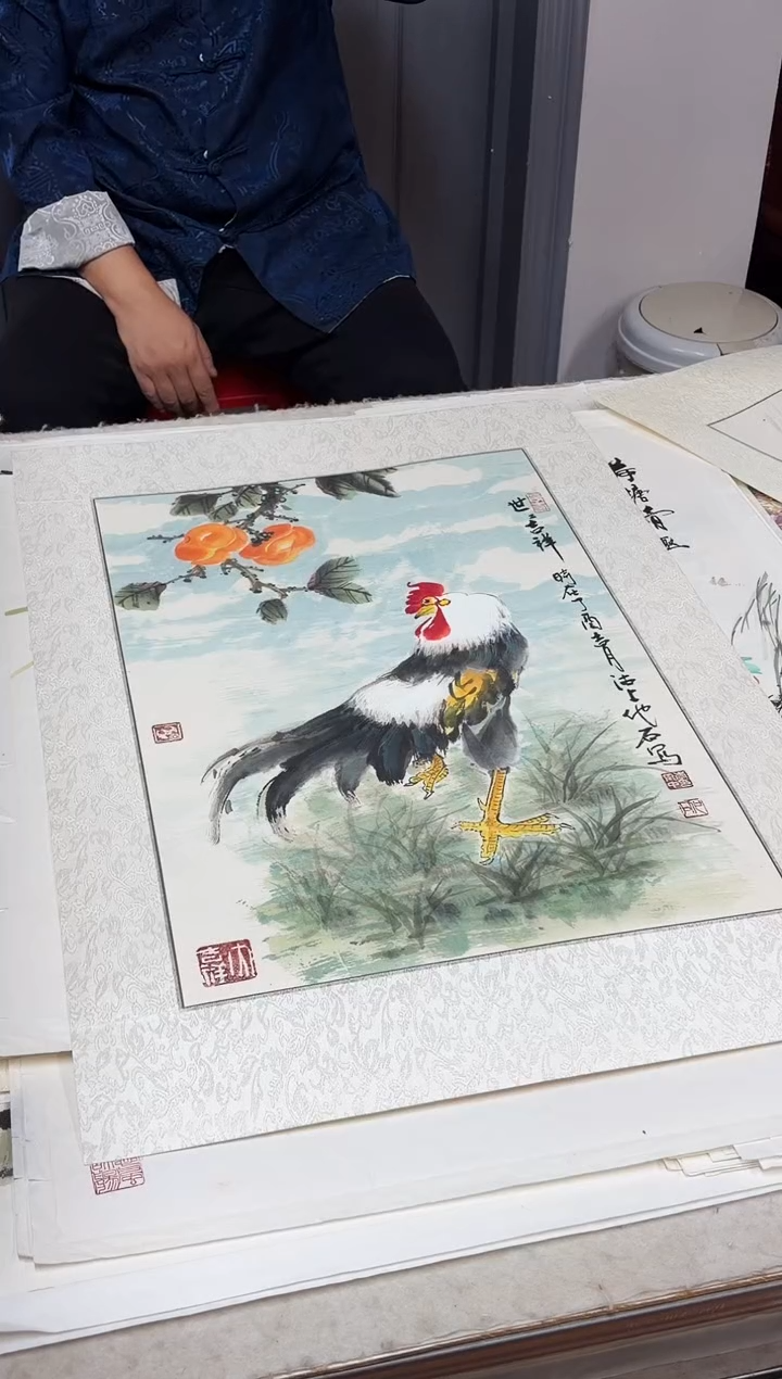 纸本60/90手绘字画作品定制