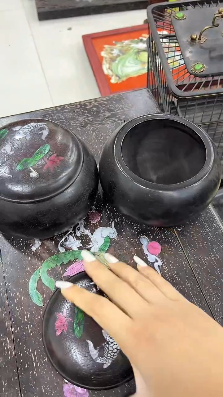 木沐头淘摆件木雕件