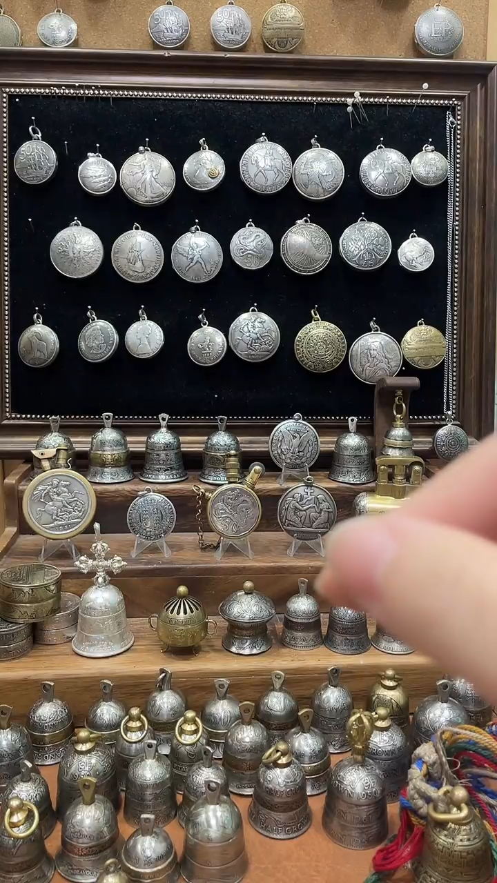 春*英国红铜半便士圆铃铛正品