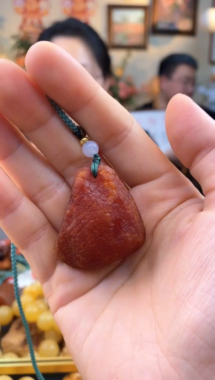 【闪购商品】琥珀颈饰未镶嵌吊坠