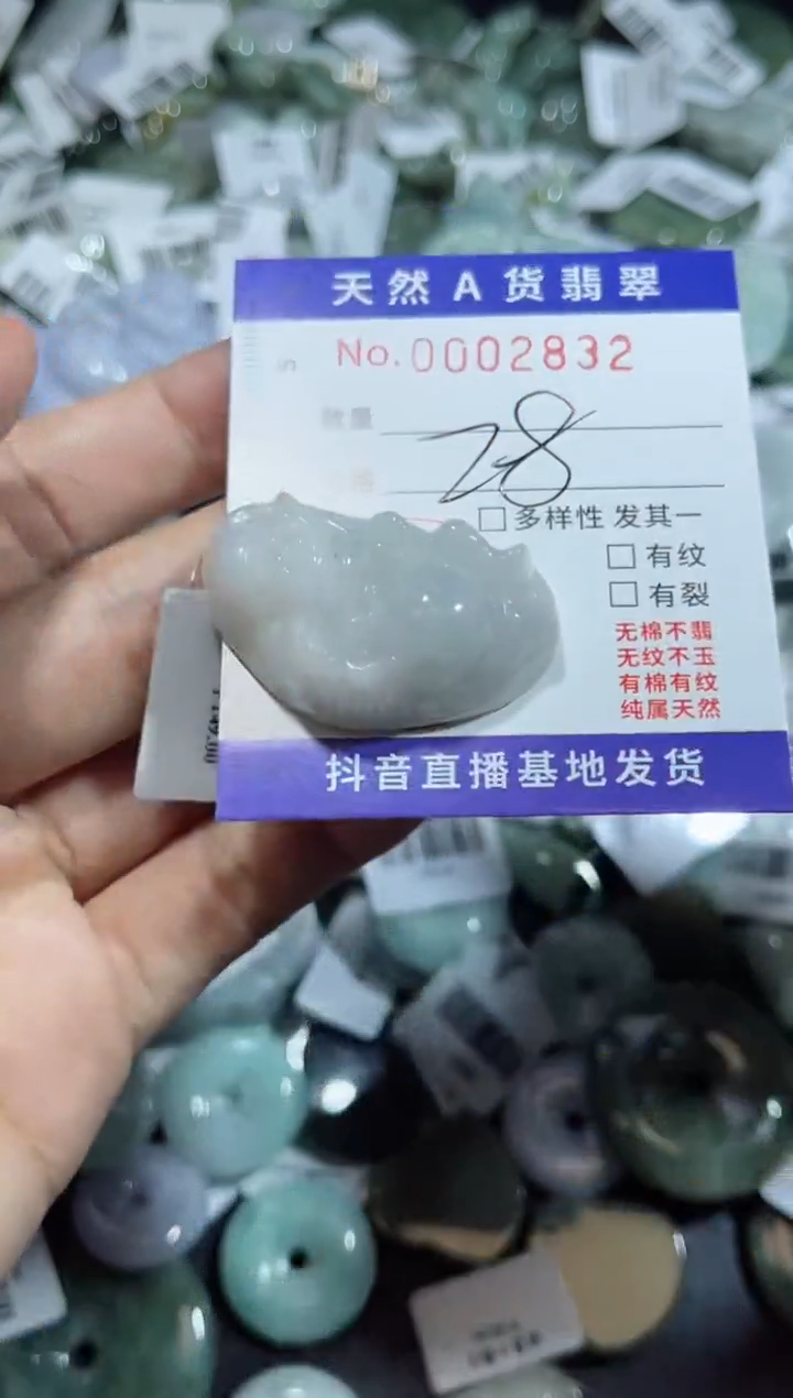 【闪购商品】翡翠颈饰未镶嵌00002832