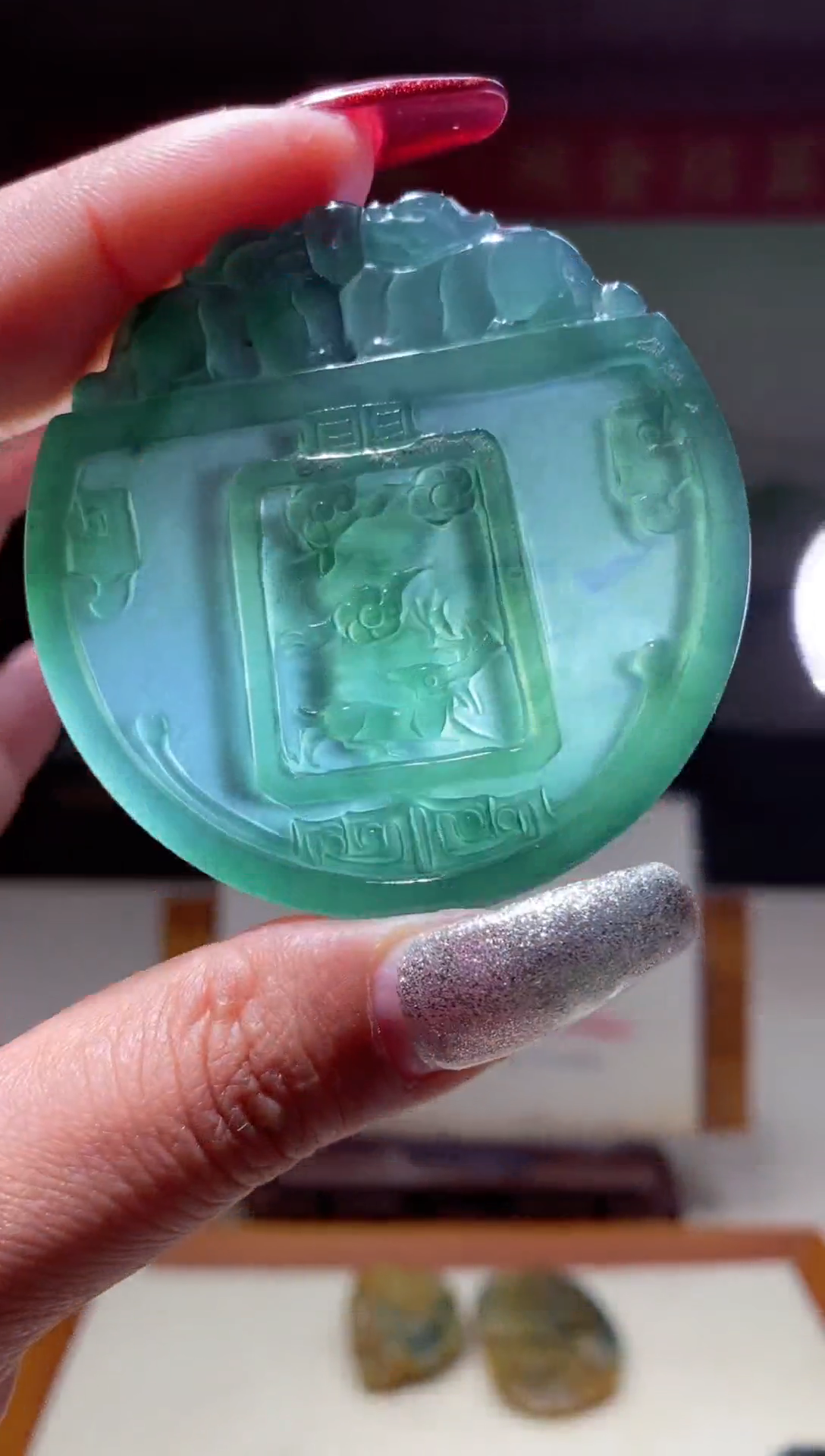 【闪购商品】定制翡翠未镶嵌翡翠218056