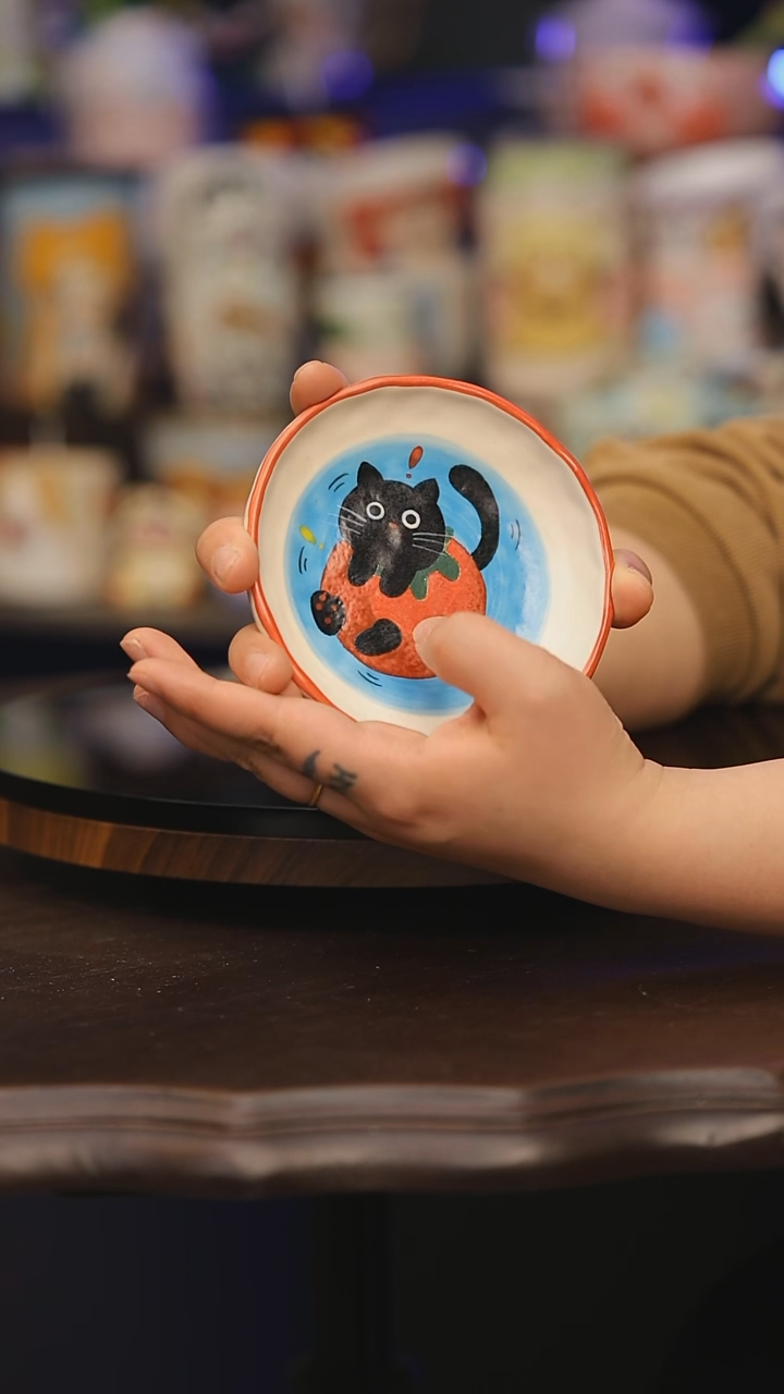 【闪购商品】摆件景德镇釉下彩绘设计师款式陶瓷