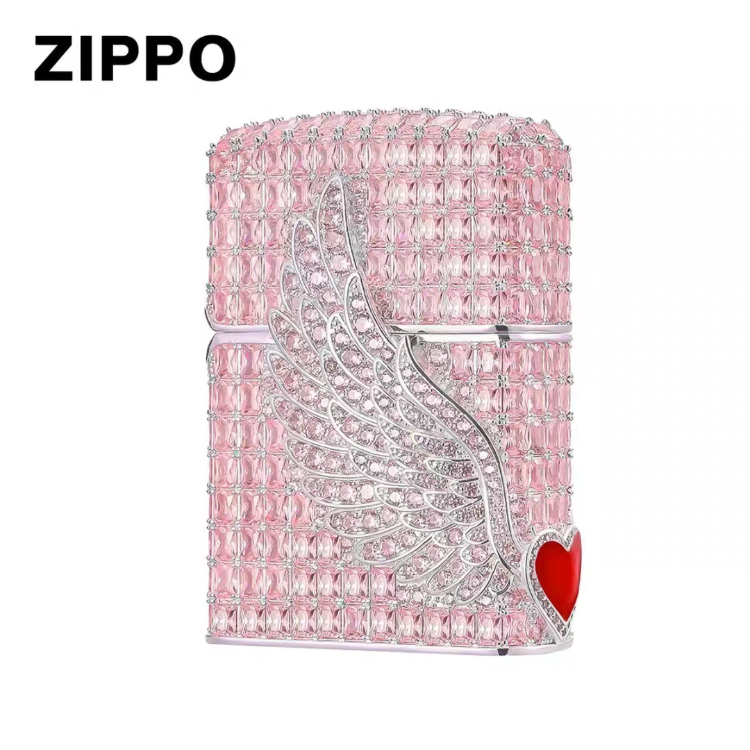 zippo打火机实用礼物高级正品-正版爱神之翼-重甲高端送礼DYJ1