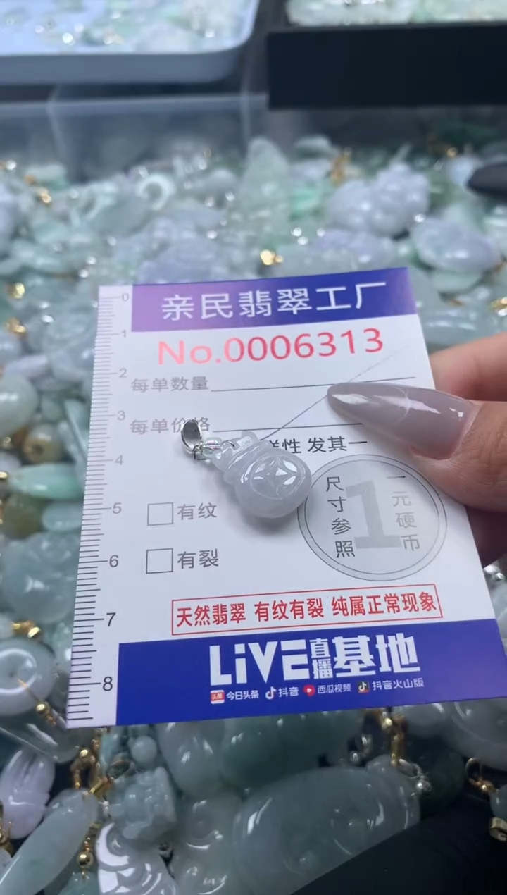 颈饰未镶嵌翡翠6313