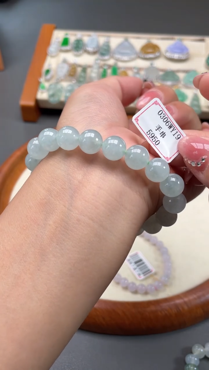 【闪购商品】翡翠手串未镶嵌0306WY19