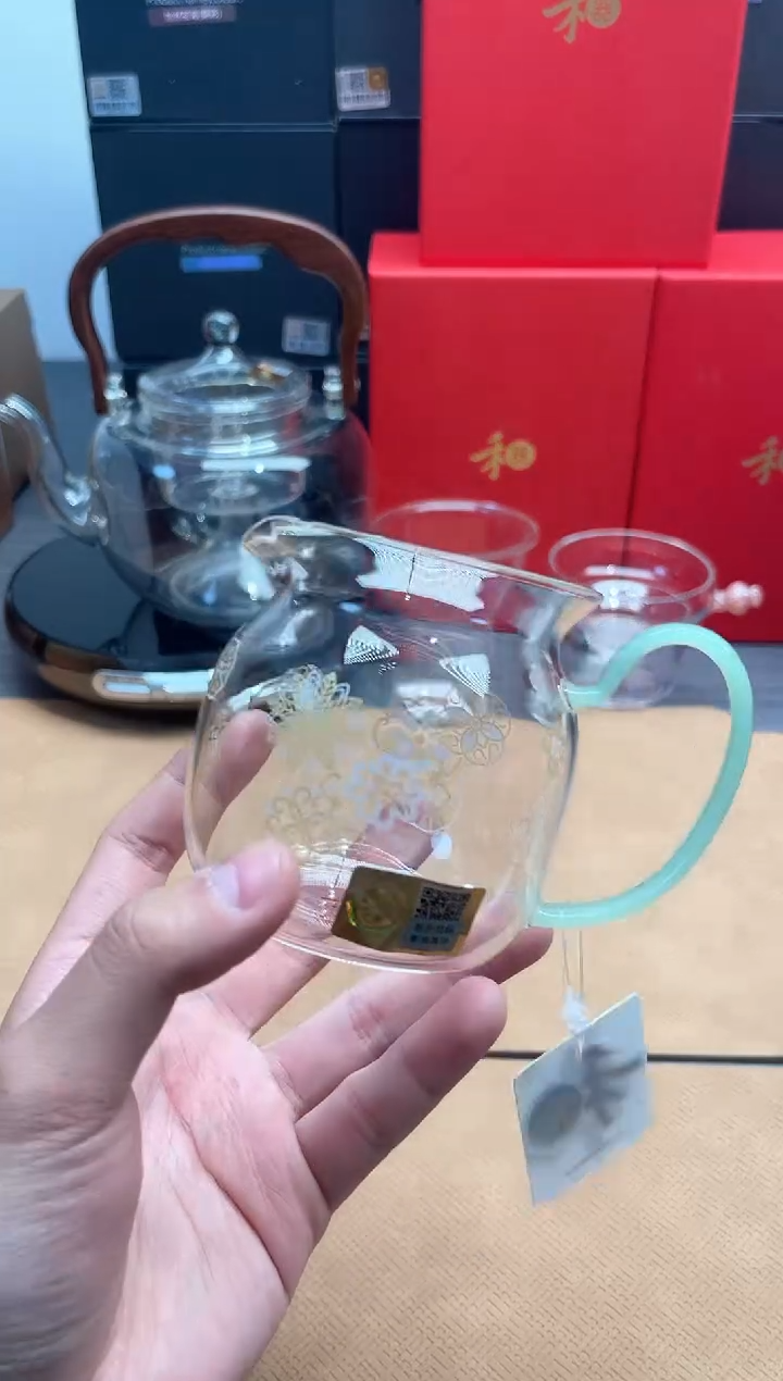 【闪购商品】禾器/皮球花-美满茶海/浅玉