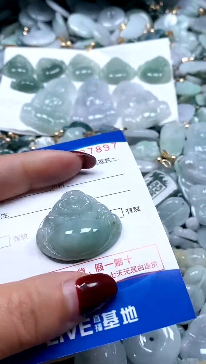 【闪购商品】翡翠颈饰未镶嵌闪购商品0187897