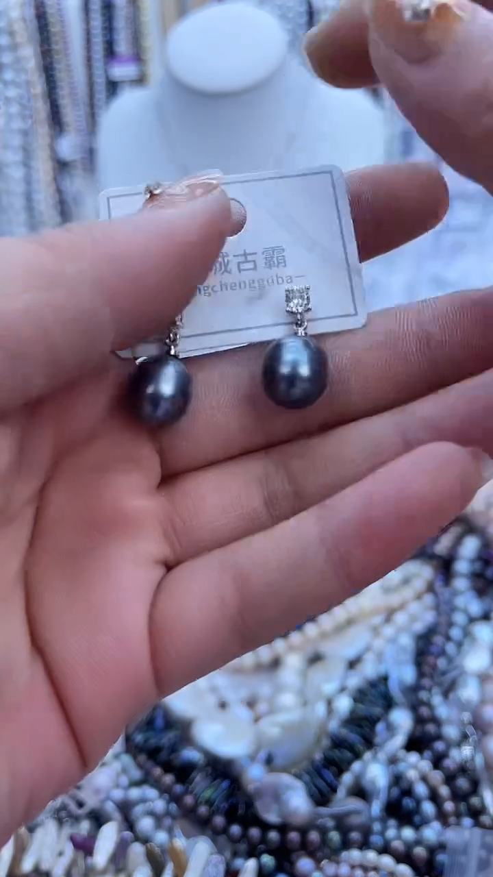 【闪购商品】淡水珍珠耳饰未镶嵌836