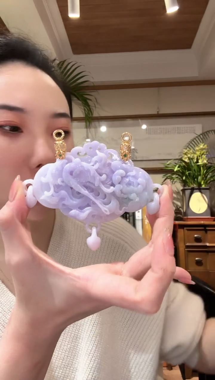 【闪购商品】翡翠颈饰未镶嵌国风