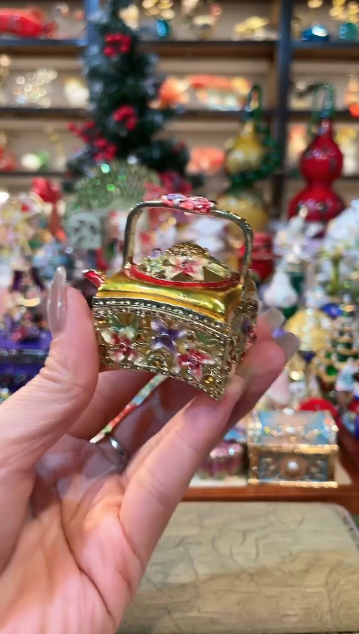 【闪购商品】精致珐琅彩首饰盒