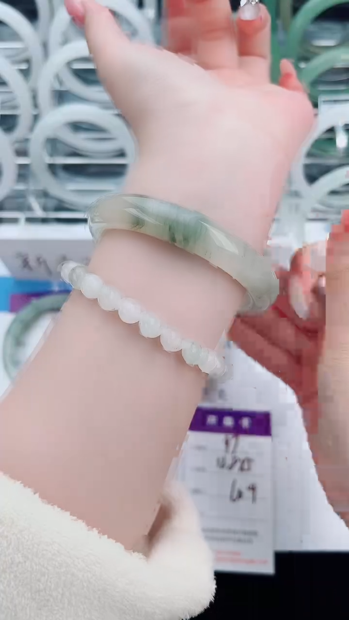 未镶嵌手镯石英质玉97-59/60