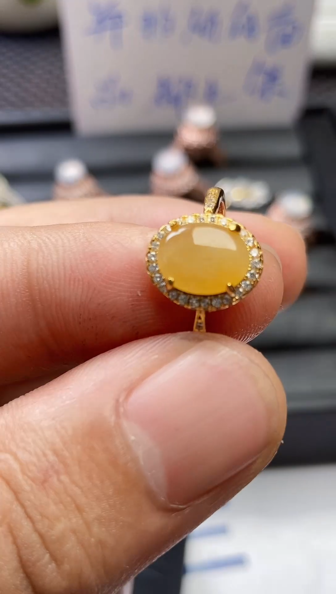 【闪购商品】翡翠戒指银S925镶嵌0000