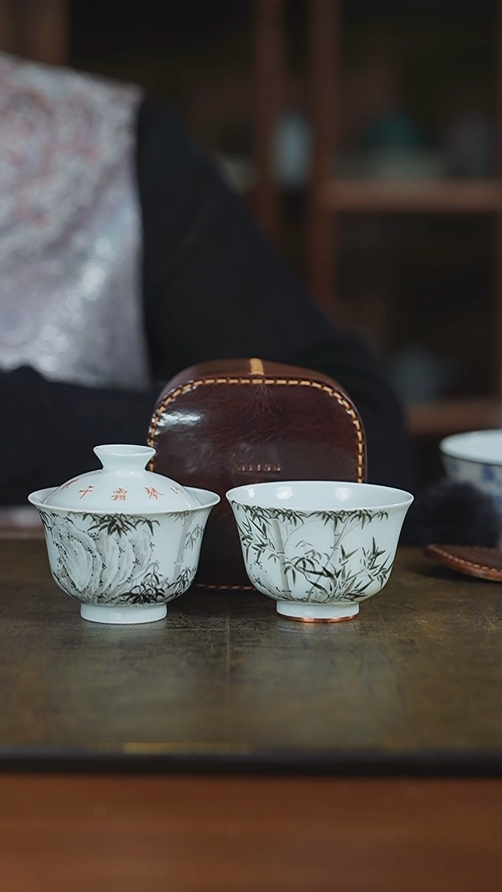 【闪购商品】杯弥云斋墨竹套组