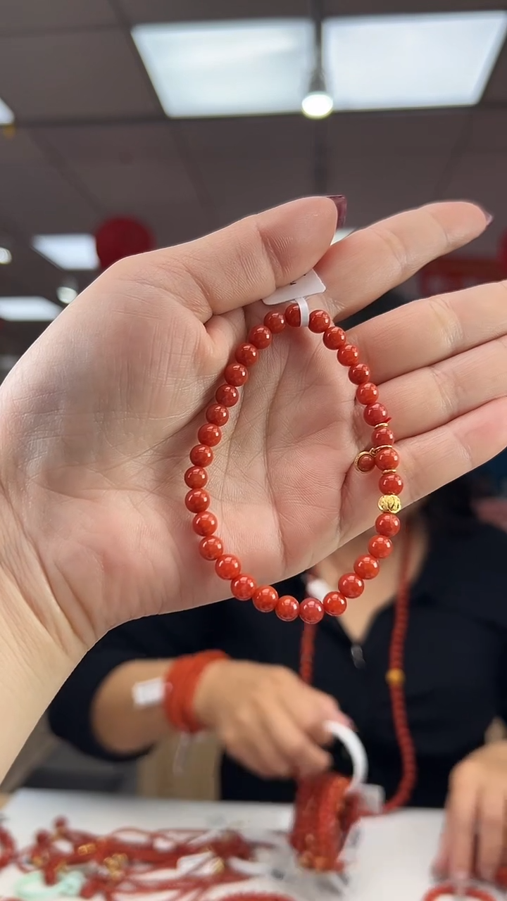 【闪购商品】南红玛瑙珠串未镶嵌多样发其一/5/610338614
