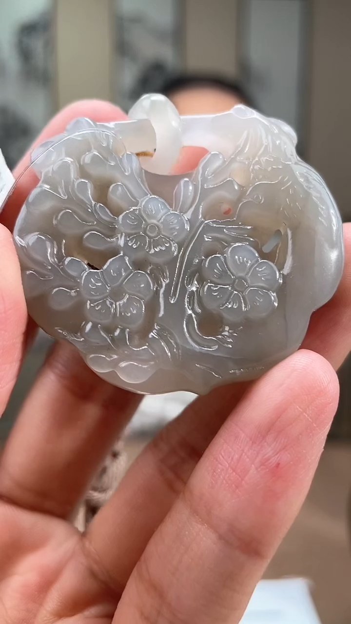 和田玉未镶嵌颈饰多样性拍一发一080095