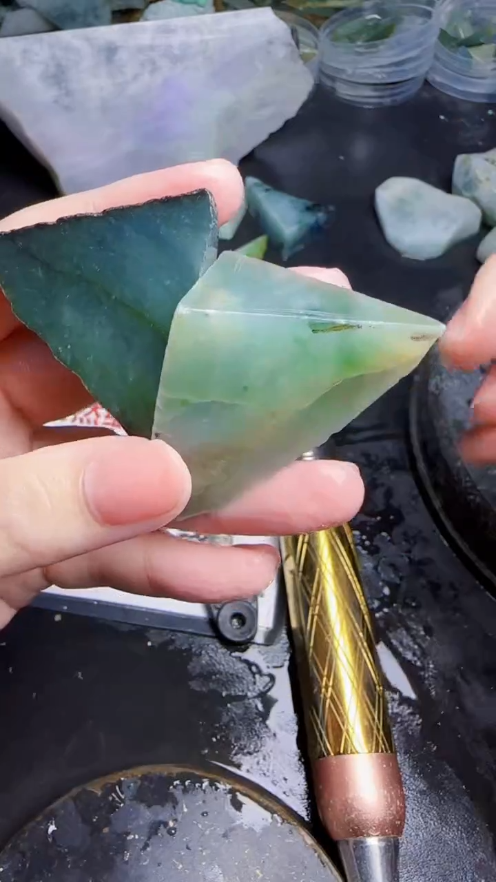 未镶嵌挂件翡翠东****理天然翡翠069