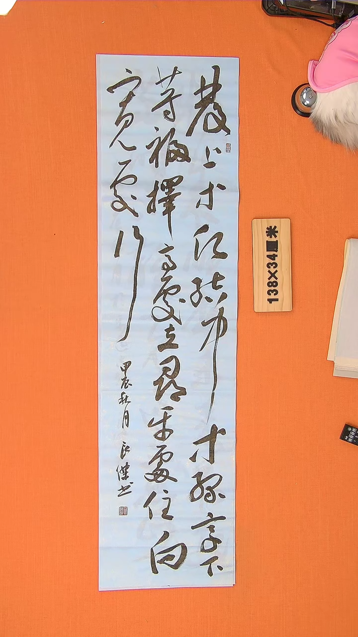 【闪购商品】书法书法孙良杰老师纯手写精品138*34