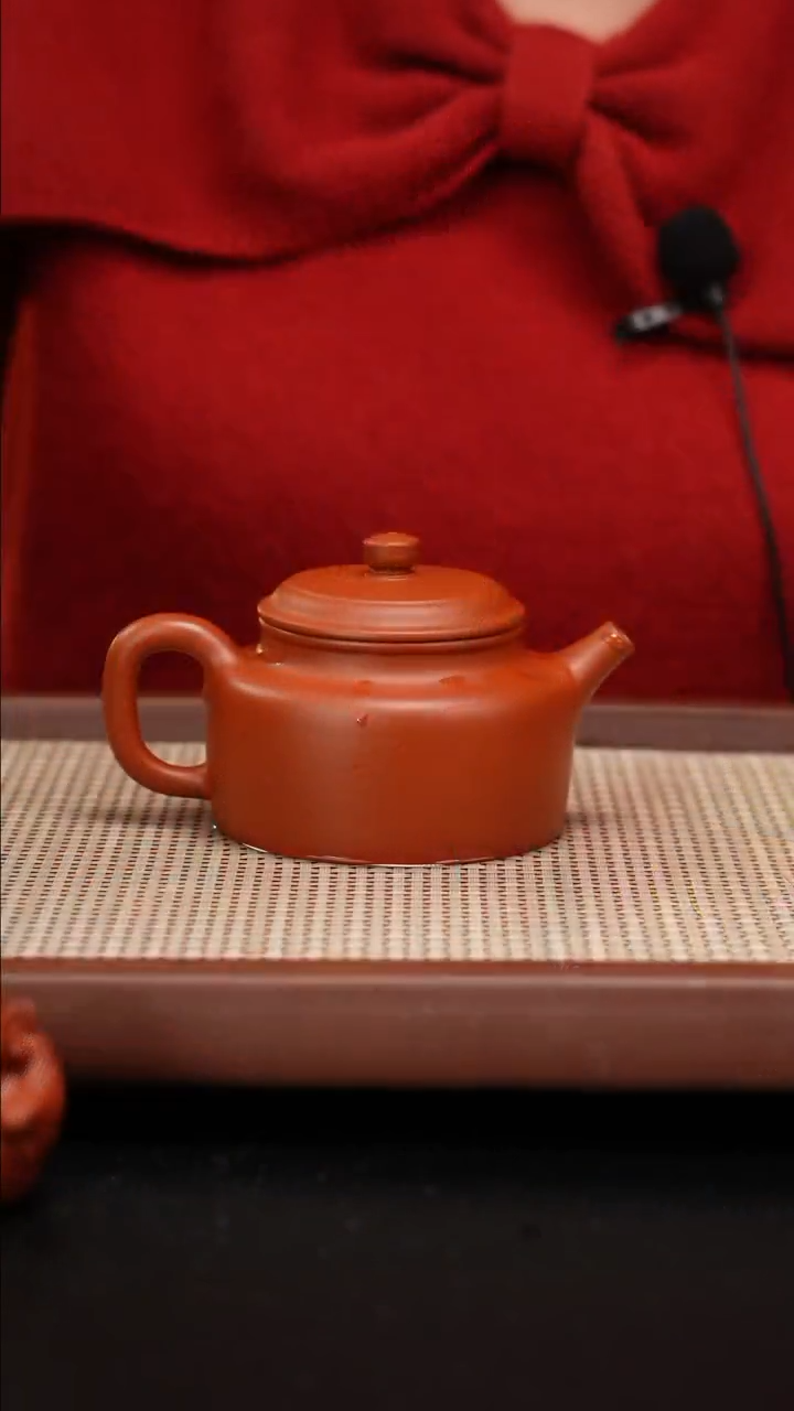 【闪购商品】紫砂茶壶赵庄朱泥德钟200