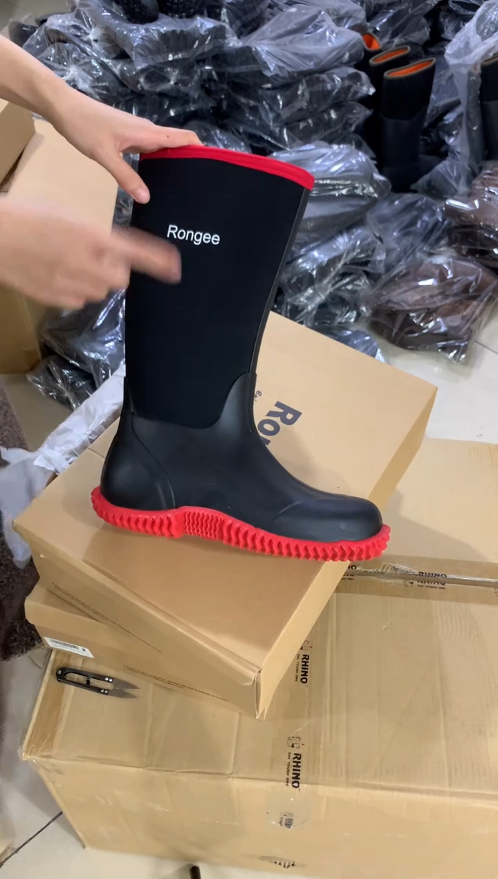 织物41码，红底雨鞋，运动鞋码