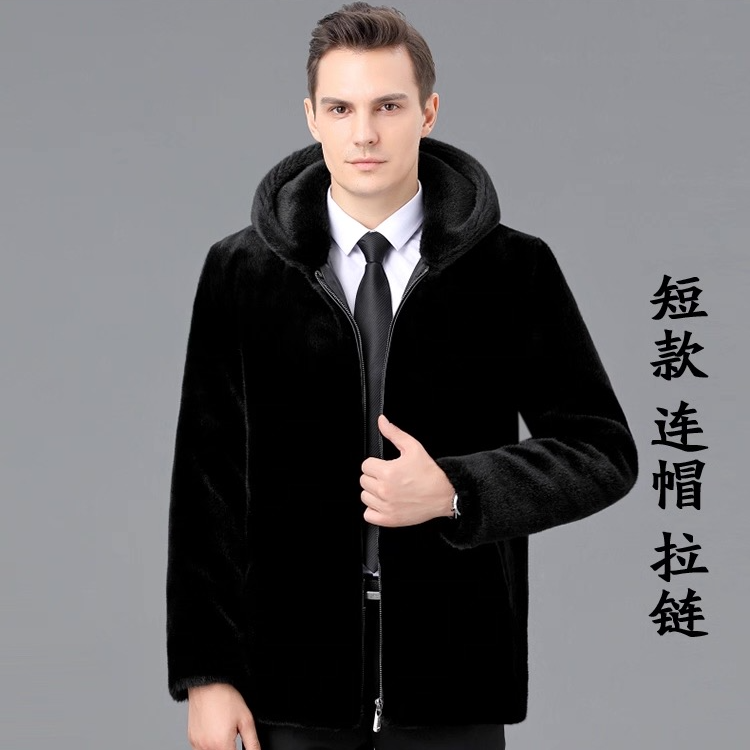 【专柜正品】海宁男士短款轻奢冬海宁男士外套休闲冬季男款保暖