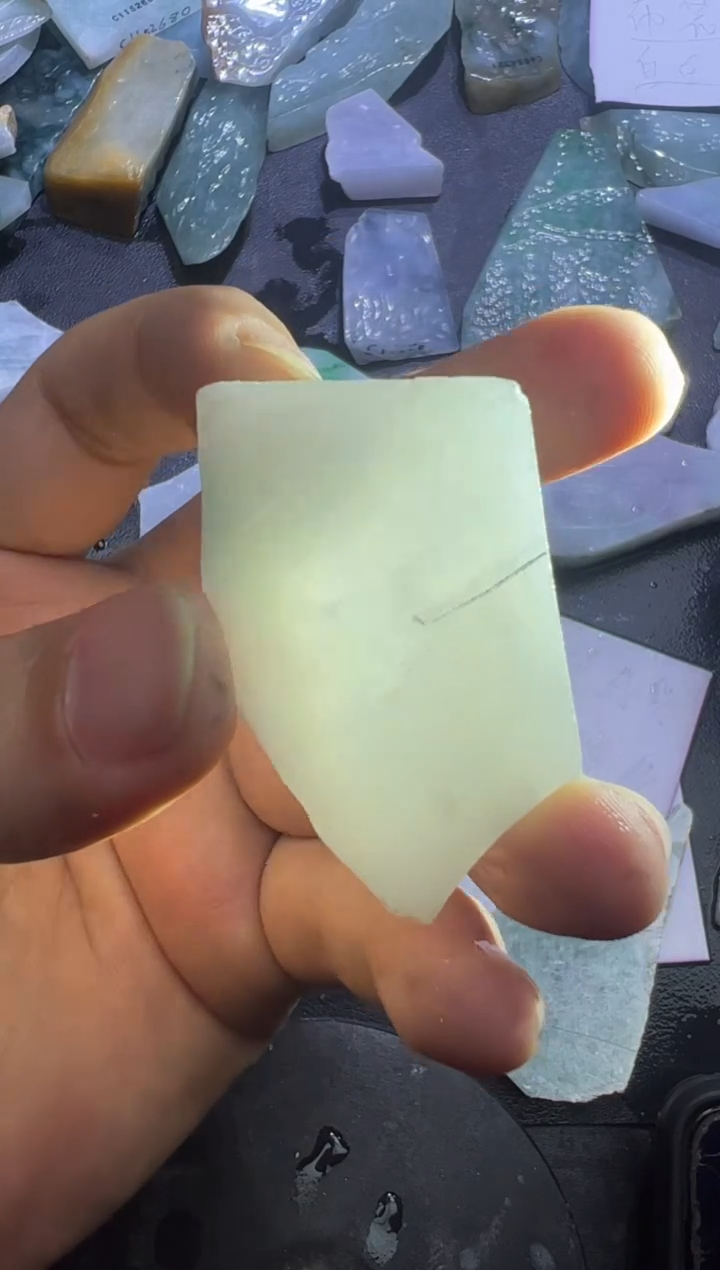 未镶嵌挂件翡翠天然缅甸翡翠A货