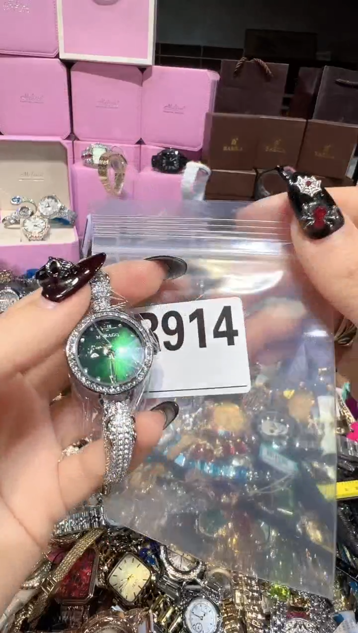 石英机芯不锈钢不锈钢懿*直播定闪专用