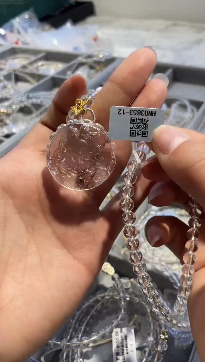 【闪购商品】水晶项链未镶嵌项链