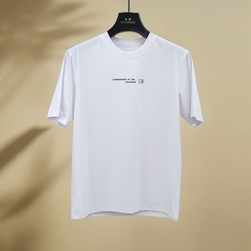 【短袖T恤5024】男士品牌原单简约时尚商务绅士清凉一夏短袖T恤衫