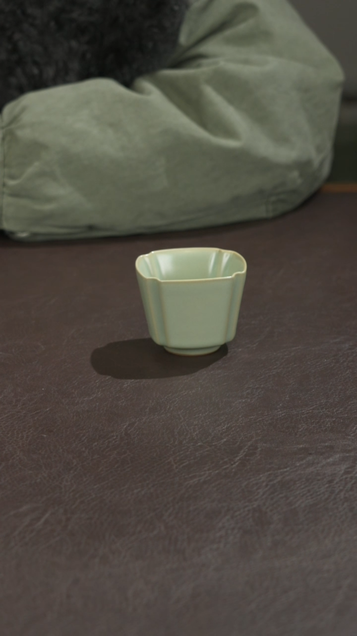 瓷宣宝汝瓷原矿原釉作品