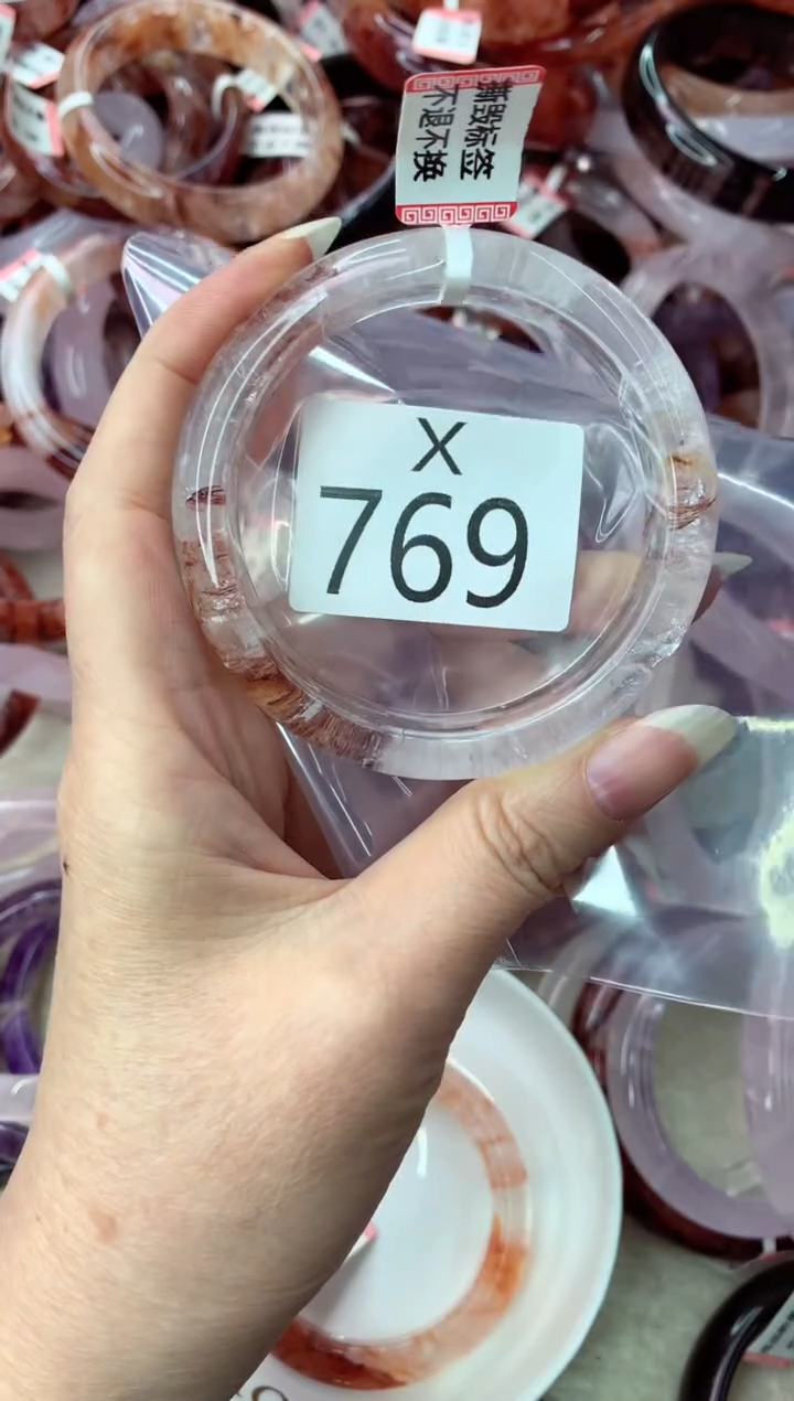 未镶嵌手镯水晶X769-54