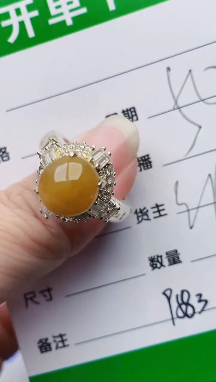 颈饰未镶嵌翡翠9583