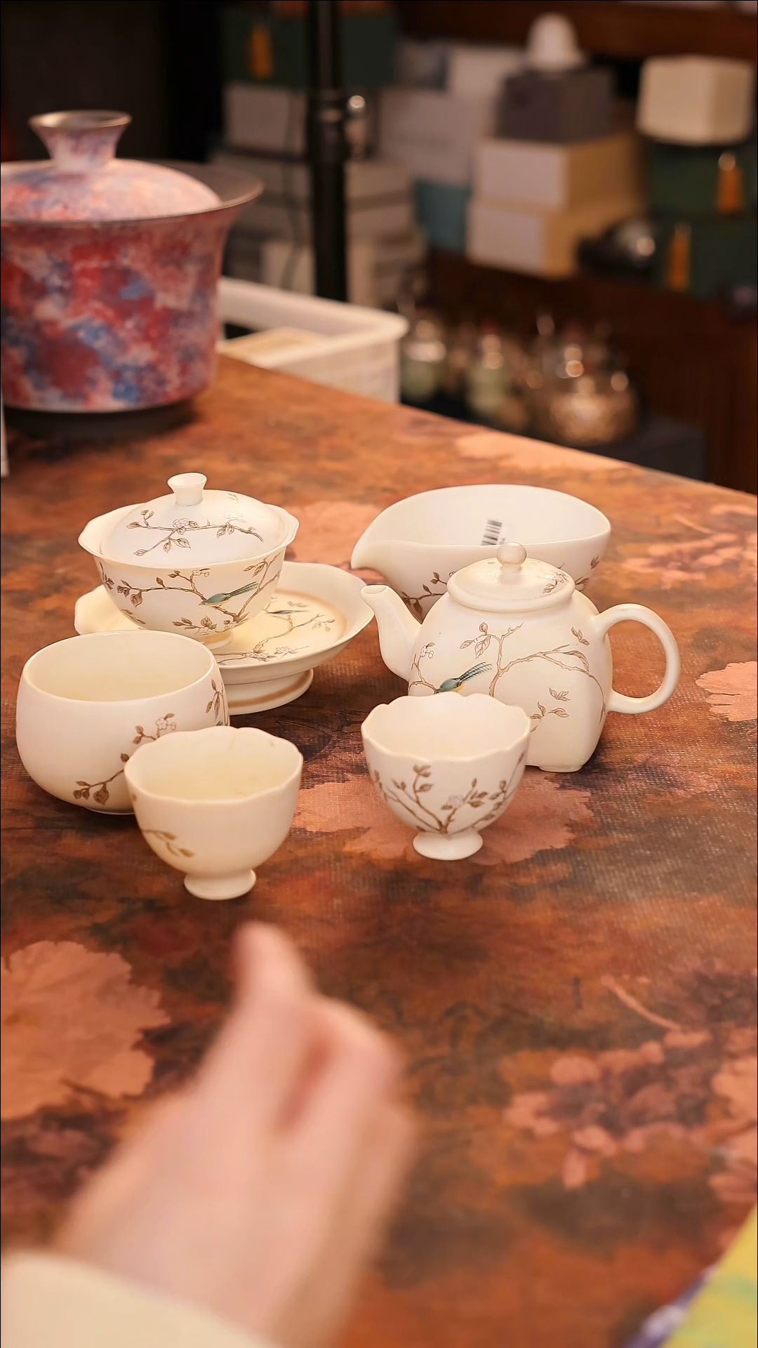 【闪购商品】陶瓷茶具（无礼盒无茶盘）@@A8805