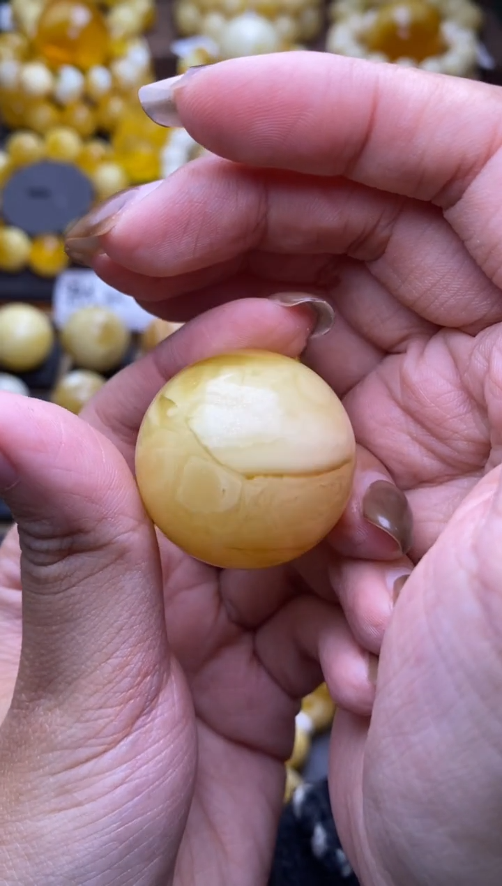 【闪购商品】琥珀裸石未镶嵌大小姐珠宝严选90