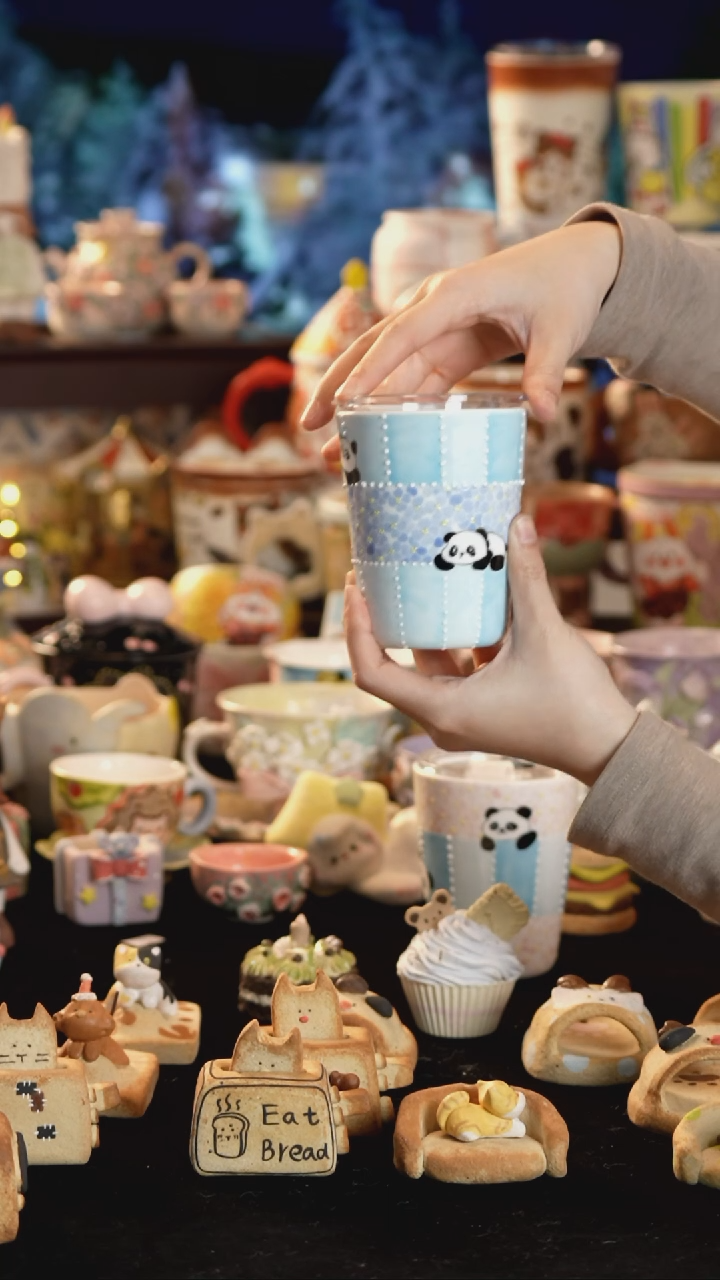 其他陶景德镇釉下彩手绘设计师款陶瓷