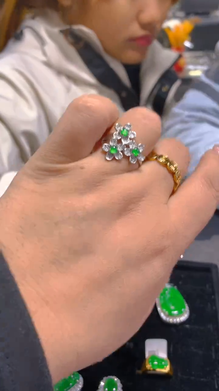 【闪购商品】翡翠戒指未镶嵌0615528661