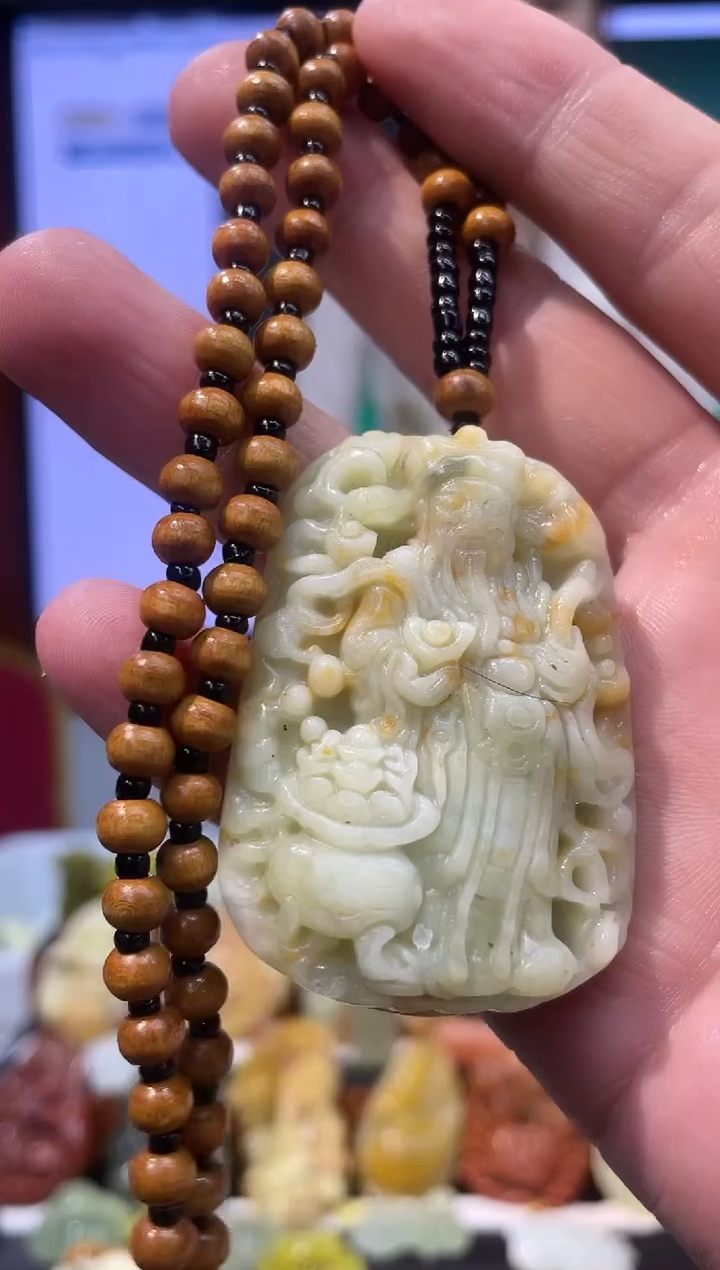 【闪购商品】岫玉吊坠未镶嵌·